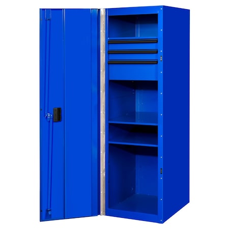 Extreme Tools Side Locker, 3 Drawer, Blue, 19 in W x 25 in D RX192503SLBLBK
